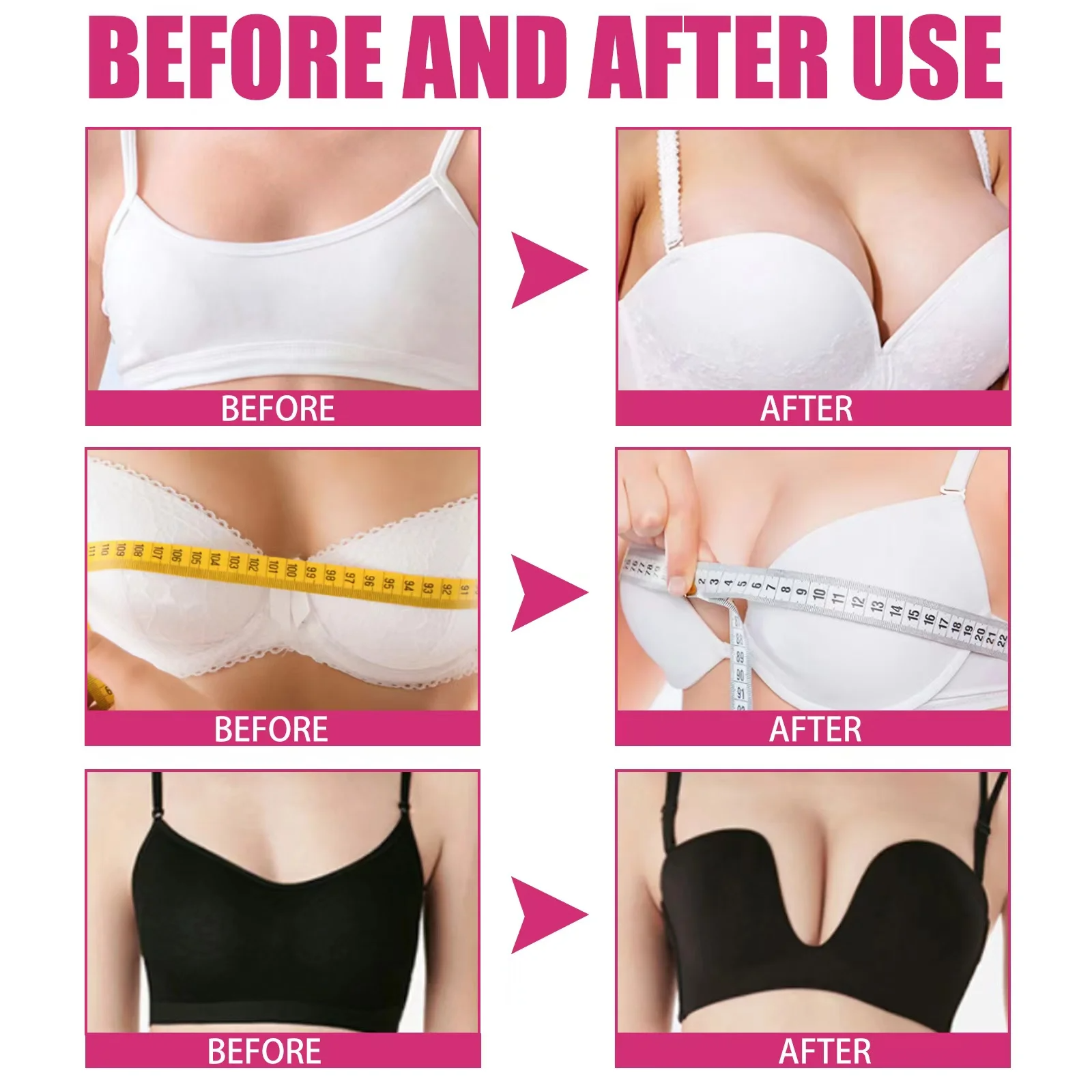 Breast Enlargement & Tightening Capsules (NO MORE SAGGY)
