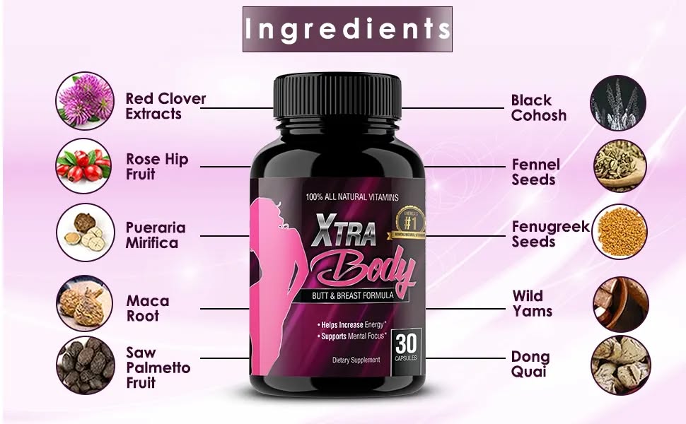 Hips and Breast Enlargement Capsules